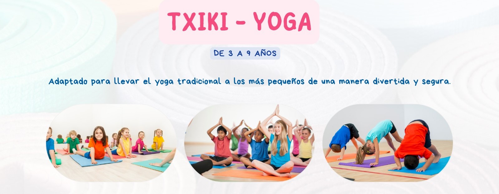 Clases de yoga para niños y niñas en Vitoria-Gasteiz